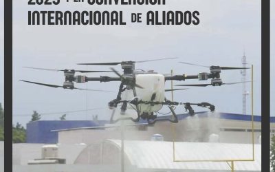 Vuelan Drones fumigadores en Chapingo