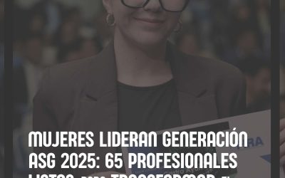 Mujeres lideran generación ASG 2025